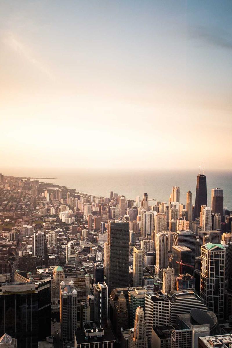 City skyline gallery photograph